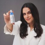 Neha Dhupia Instagram - My skin stays hydrated even during winters with @dermalogicain circular hydration serum! Enriched with hyaluronic acid for deep hydration, making my skin supple and radiant 💙 Available at a dermalogica partner salon near you or on dermalogica.in #dermalogica #dermalogicain #treatitall #healthyskin #skinwetreatitall #glowingskin