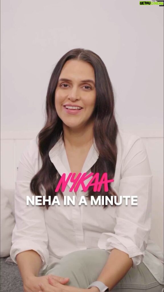 Neha Dhupia Instagram - Get to know @nehadhupia in just one minute! Delve into the radiant world of @nehadhupia as she spills the secrets to healthy skin and a festive glow! 🌟 Unveil her skincare rituals with us and discover the luminosity with skincare essentials from @mynykaa. In just one minute, get a sneak peek into her life and top product picks! ✨💆‍♀️ #GetToKnowMe #OneMinuteWithNeha #Dermalogicain