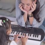 Neha Dhupia Instagram - Our baby girl like all others is a really active child, so we thought, Why not put all that energy into developing a skill that’s not only a lot of fun but also would teach her a thing or two? So we brought home the Casio Mini Tone Keyboard SA-81🎹 it’s loaded with features to make learning fun and creative! So if, like me, you wish for your child to develop a creative yet productive hobby, I would suggest this keyboard any day! Buy it on www.casio.com or Amazon.in #casiotone #casiomusic #casiomusicindia #SA81 #musiclearning