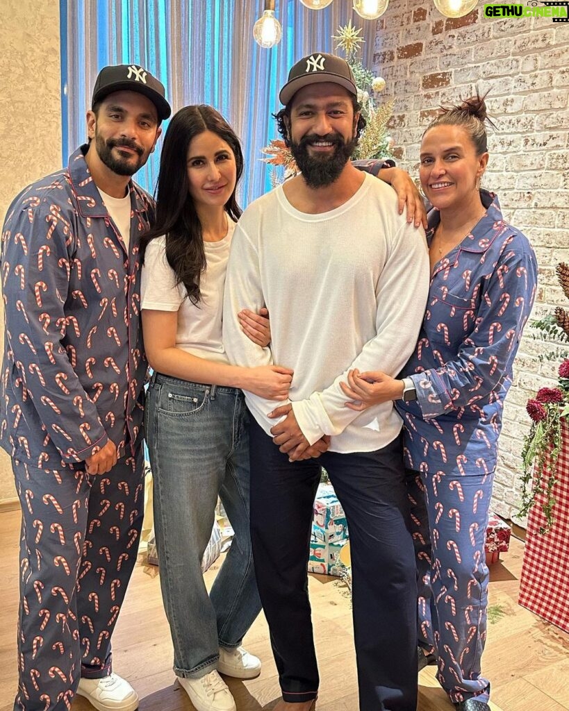 Neha Dhupia Instagram - Our very merry bunch for life ♥️❤️🧿