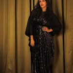 Neha Dhupia Instagram - The shimmer kept me going and glowin ✨…. #selfstyled in @priakataariapuri @karishma.joolry and warm winter face by @kiran_chhetri92 @karanrai001 @kaajee_rai #delhi #winter #eventdiaries @abhaysachdeva22 📸