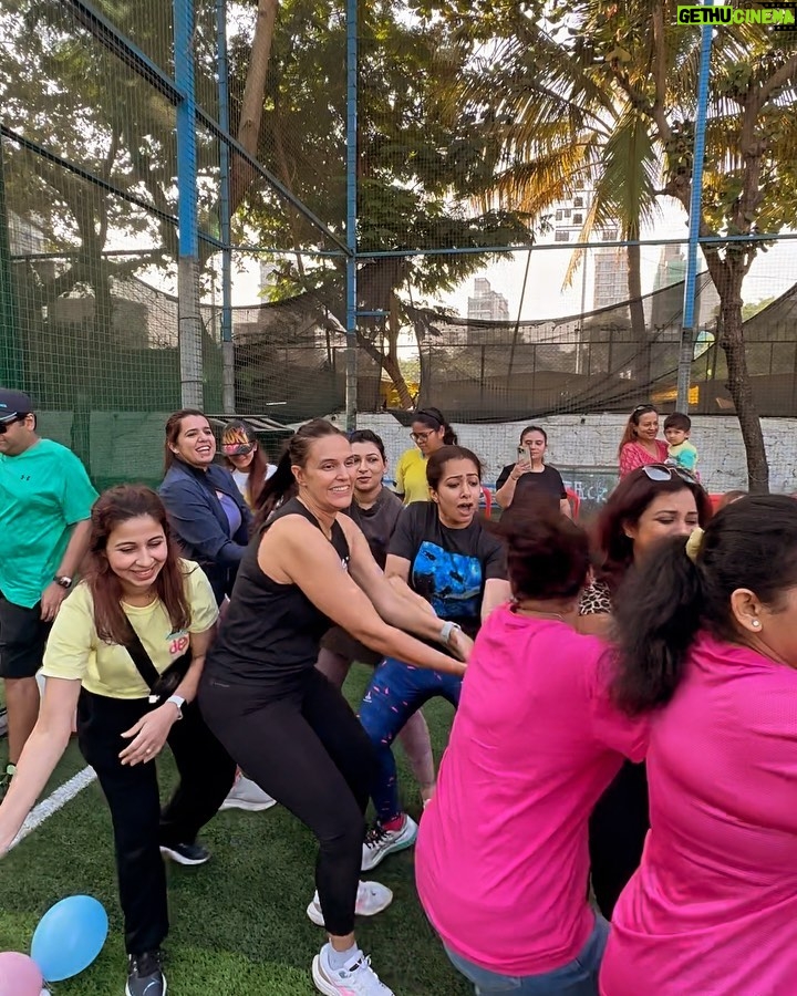 Neha Dhupia Instagram - Just the most fun morning …: thank you @toddenindia for working tirelessly and getting our babies sports day ready! Where everyone’s a winner an participation is what makes you the real sport!!! Our boy did gooodddd !!!! 🏃‍♂️ @guriqdhupiabedi @angadbedi 😍♥️🏅 @poojapillai0707 you and your team are all gold medallists! 🏅♥️🙌