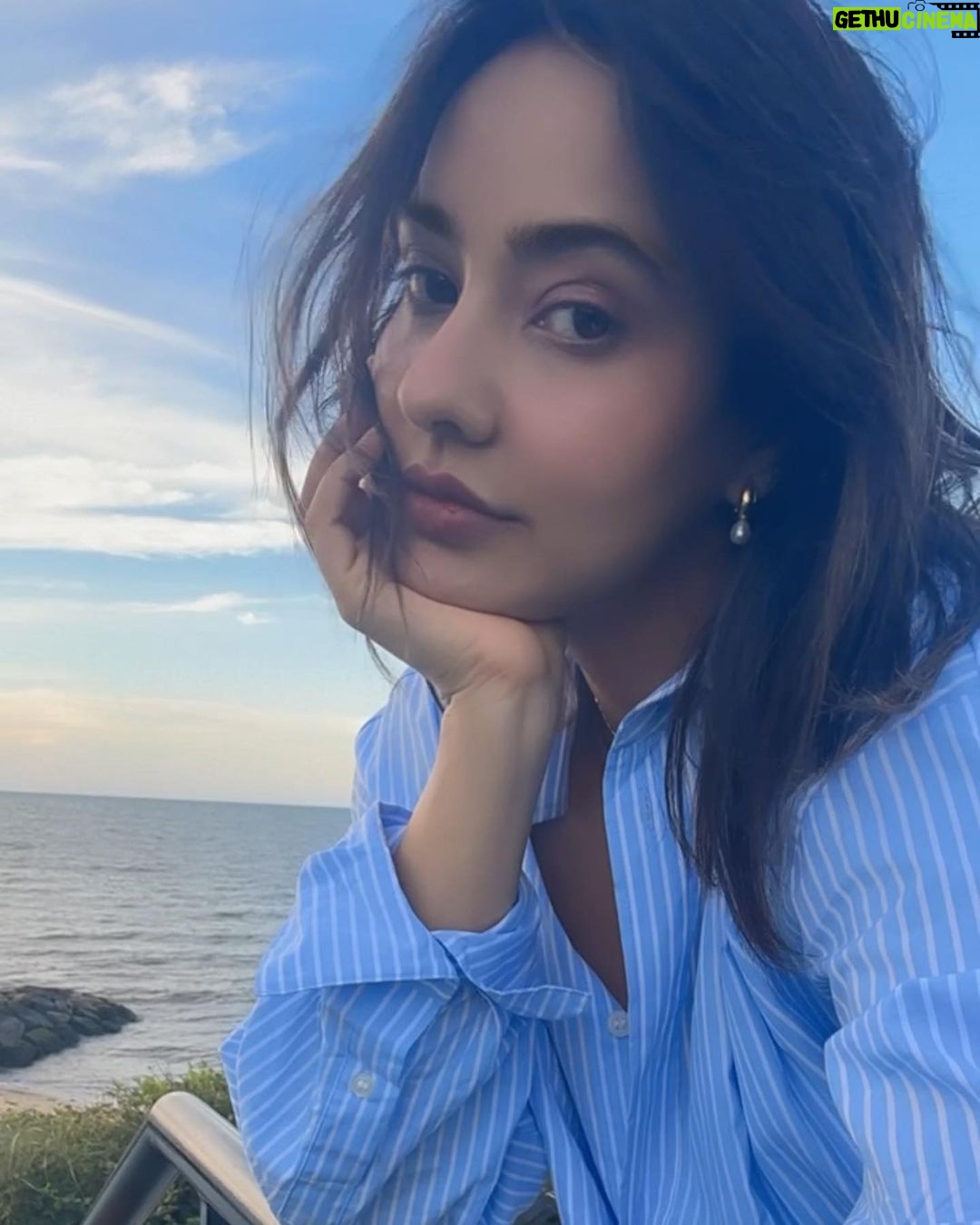 Neha Sharma Instagram - Life is too short for bad shirts ;) 💙🤍 Cape Cod, Massachussets