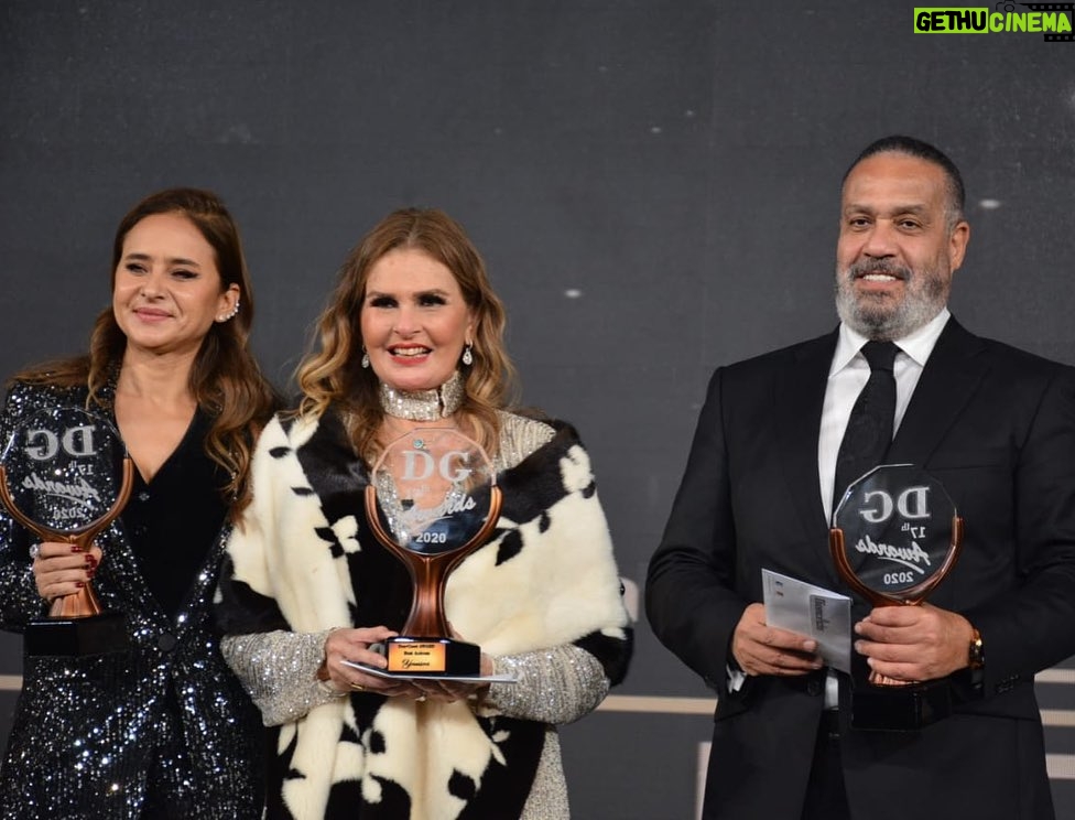 Nelly Karim Instagram - Congratulations everyone for @dearguestmagazine 2020 award ,congratulations to all my friends love you all @gamal.eladl.10 @eladlgroup @youssra @directormohamedsami @ahmedzaherofficial1 @boosy17 ❤️