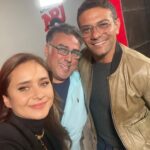 Nelly Karim Instagram - And finally we together @asser_yassin on @nrjegypt with one and only @ticko69 Ramadan Kareem 🌙 it’s lots of fun 🤩