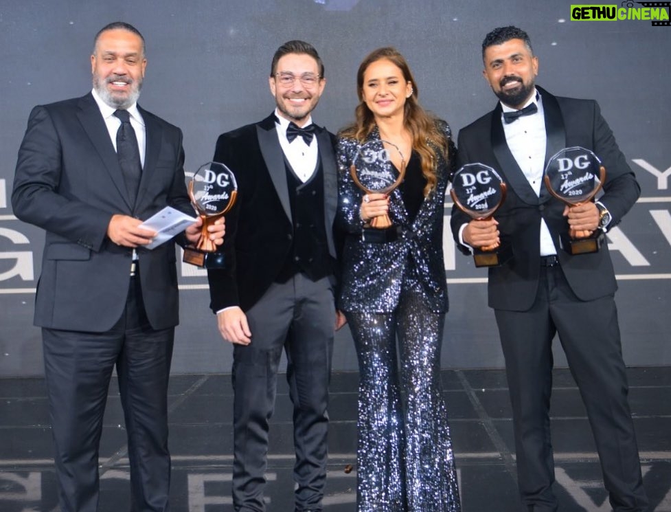 Nelly Karim Instagram - Congratulations everyone for @dearguestmagazine 2020 award ,congratulations to all my friends love you all @gamal.eladl.10 @eladlgroup @youssra @directormohamedsami @ahmedzaherofficial1 @boosy17 ❤️