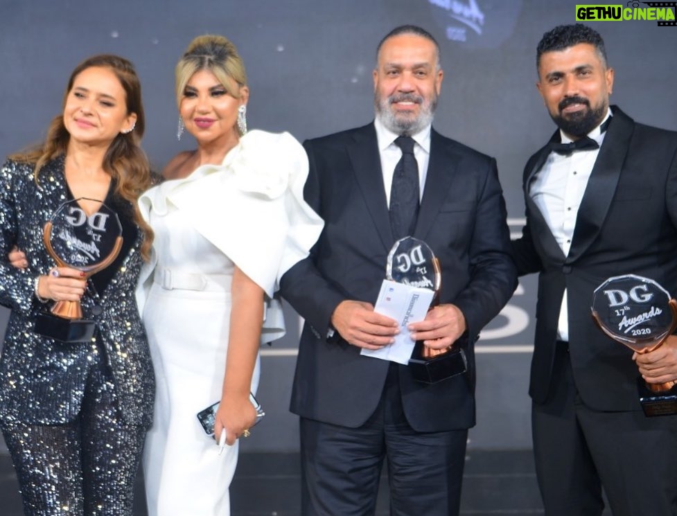 Nelly Karim Instagram - Congratulations everyone for @dearguestmagazine 2020 award ,congratulations to all my friends love you all @gamal.eladl.10 @eladlgroup @youssra @directormohamedsami @ahmedzaherofficial1 @boosy17 ❤️