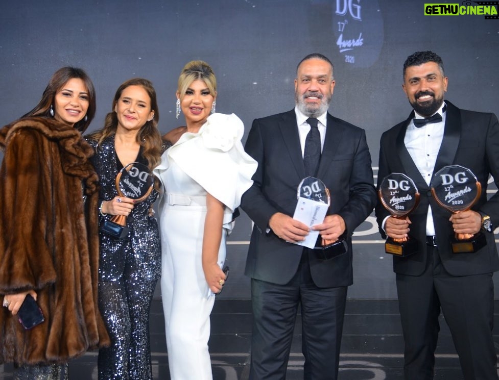 Nelly Karim Instagram - Congratulations everyone for @dearguestmagazine 2020 award ,congratulations to all my friends love you all @gamal.eladl.10 @eladlgroup @youssra @directormohamedsami @ahmedzaherofficial1 @boosy17 ❤️