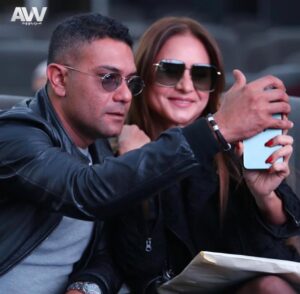 Nelly Karim Instagram - Funny moments with @asser_yassin at @ciff_official #friends #fun #movie #cairo