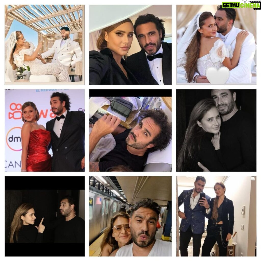 Nelly Karim Instagram - Thank you for love and care , thank you for showing me life in beautiful colors , thank you for positive energy you spread around , Happy Birthday love ❤️❤️❤️ @hishamashour1