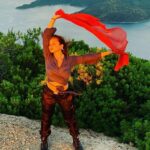 Nelly Karim Instagram - Breeze ......... @nellykarim_official @nellykarimfans #nellykarim_official #positivevibes #comingsoon #movies #egypt #egyptianactress #red #mountain #
