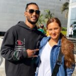 Nelly Karim Instagram - حمزة و مريم من تصوير فيلم ع الزيرو تأليف د.مدحت العدل إخراج ماندو العدل 🎬🎥🧨
