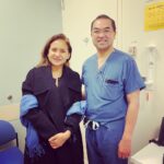 Nelly Karim Instagram – Thank you Dr Lin & amazing team ( Greys anatomy 😉) for saving my life and making an amazing job 🙏🏻@masseyeandear & @massgeneral