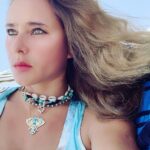 Nelly Karim Instagram - Blue elephant from @lazurde ❤️I love it ...... @blueelephantmovie #movie#lazurde #nellykarim_official #gift #blue #elephant @seashellnorthcoast @thegseashell