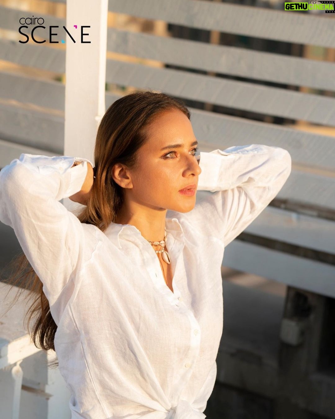 Nelly Karim Instagram - From the roof of @cairoscene with @cairoscene ........ what a view ❤️#Egypt #nellykarim_official #cairoscene #cairo #city #myegypt #positivevibes # thank you guys for your hospitality 💕