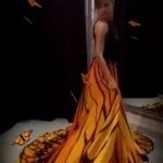 Nelly Karim Instagram – @antoinekarehcouture @ingie_elmor #nellykarim #butterfly