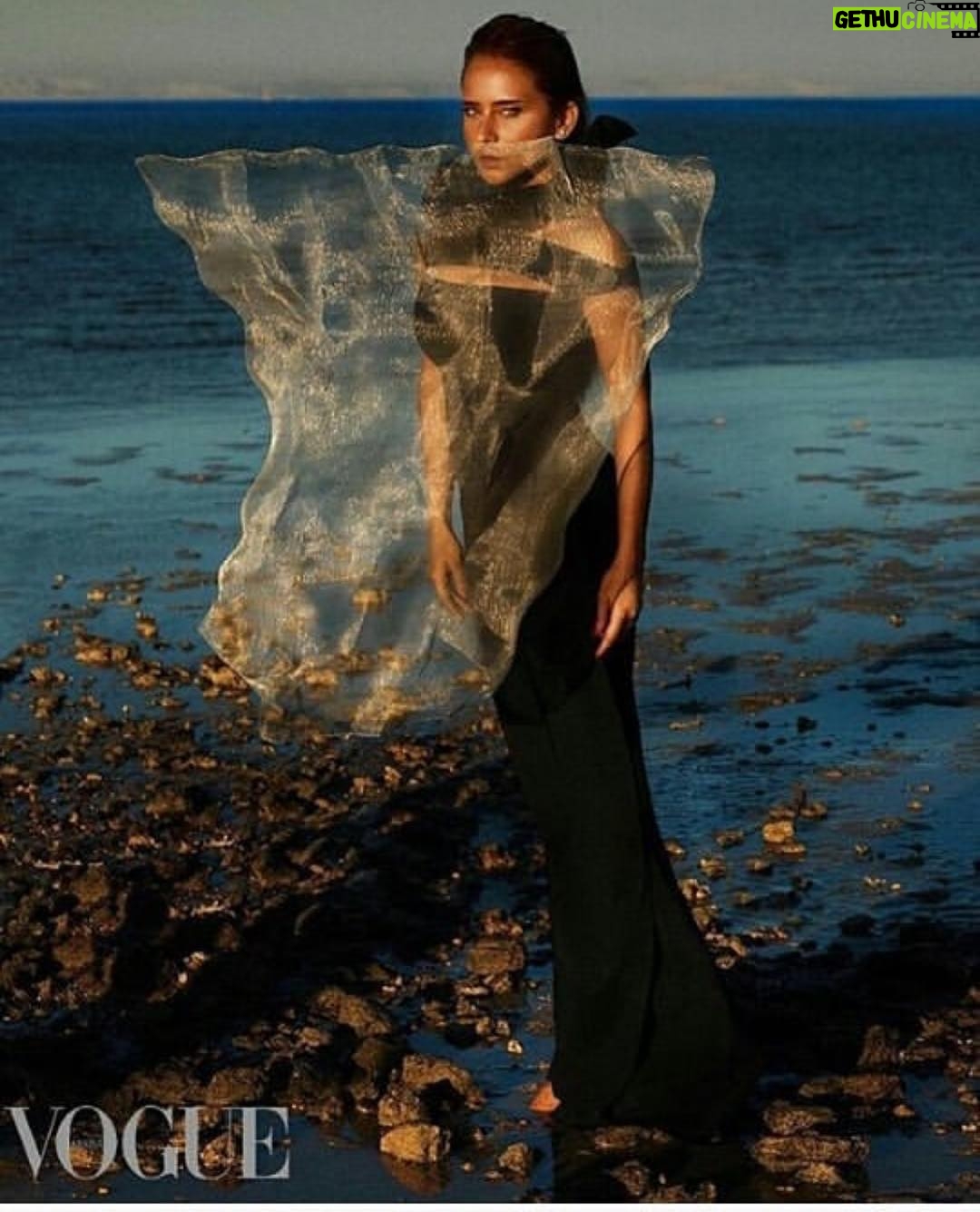Nelly Karim Instagram - Very creative photo by unique @bassam_allam for @voguearabia stylist @yasmineeissa hair by @krissbeautysalons make up by @rashad.makeupworks produced by @karimbsabry