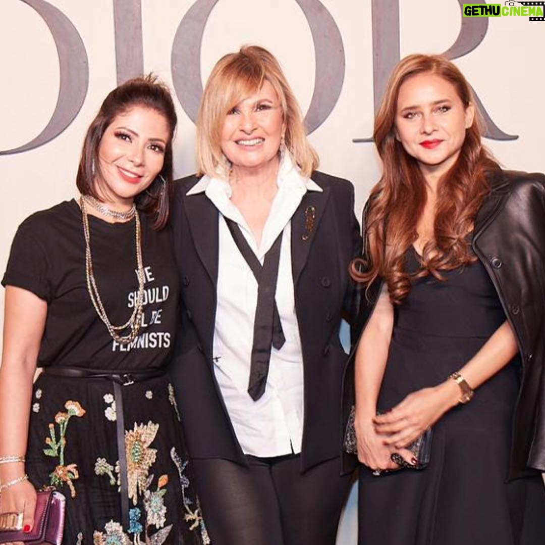 Nelly Karim Instagram - Amazing event with amazing people @Dior @yousrawyagroup @monazakiofficial @ingie_elmor @hajjarhady #diordreamparade #dior #diordubai #diorcouture Dubai, United Arab Emirates