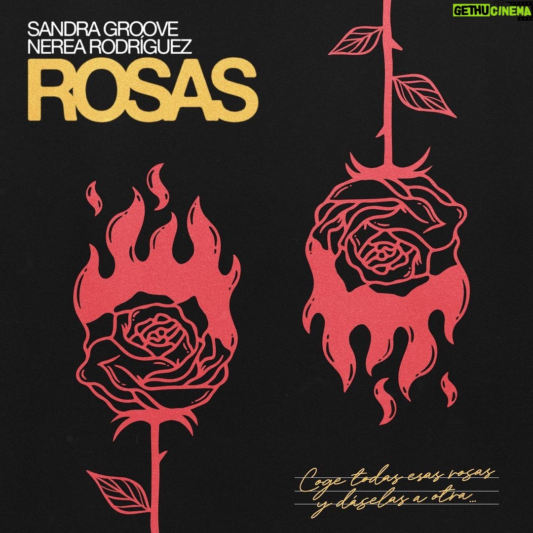 Nerea Rodríguez Instagram - ROSAS ❤️🔥 15/9 Qué emoción me da contaros que @sandragroove y yo sacamos ROSAS el 15/09 Sandra, gracias por dejarme formar parte de este temazo. Conocerte es el mejor regalo🥀 El link del presave está en nuestras bios!