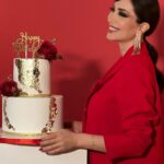 Nesreen Tafesh Instagram - 20 30 40 who cares 😉😎😘🥰😌🥳 Happy birthday to me 🎂🌹 Cake by : @nora.kitchen.page Make up : @makeup_ahmedshawky Hair style : @maherderke Outfit : @eslam_saad_designer