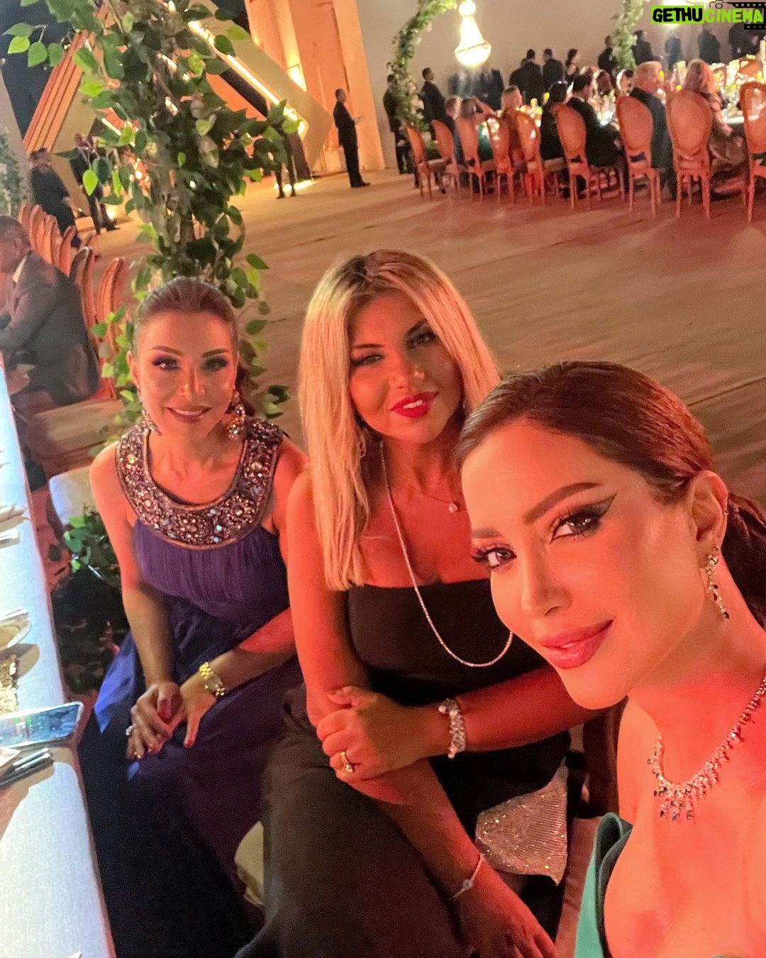 Nesreen Tafesh Instagram - About last night ✨ Thank u @stregiscairo and @iramjewelry_ for this amazing and magical night 🌹 Dress by : @nourfathallah Make up by : @nour.kadi.makeupartist Hair style by : @anas.kwefaty.hairdresser Jewelry by @iramjewelry_ Cairo, Egypt