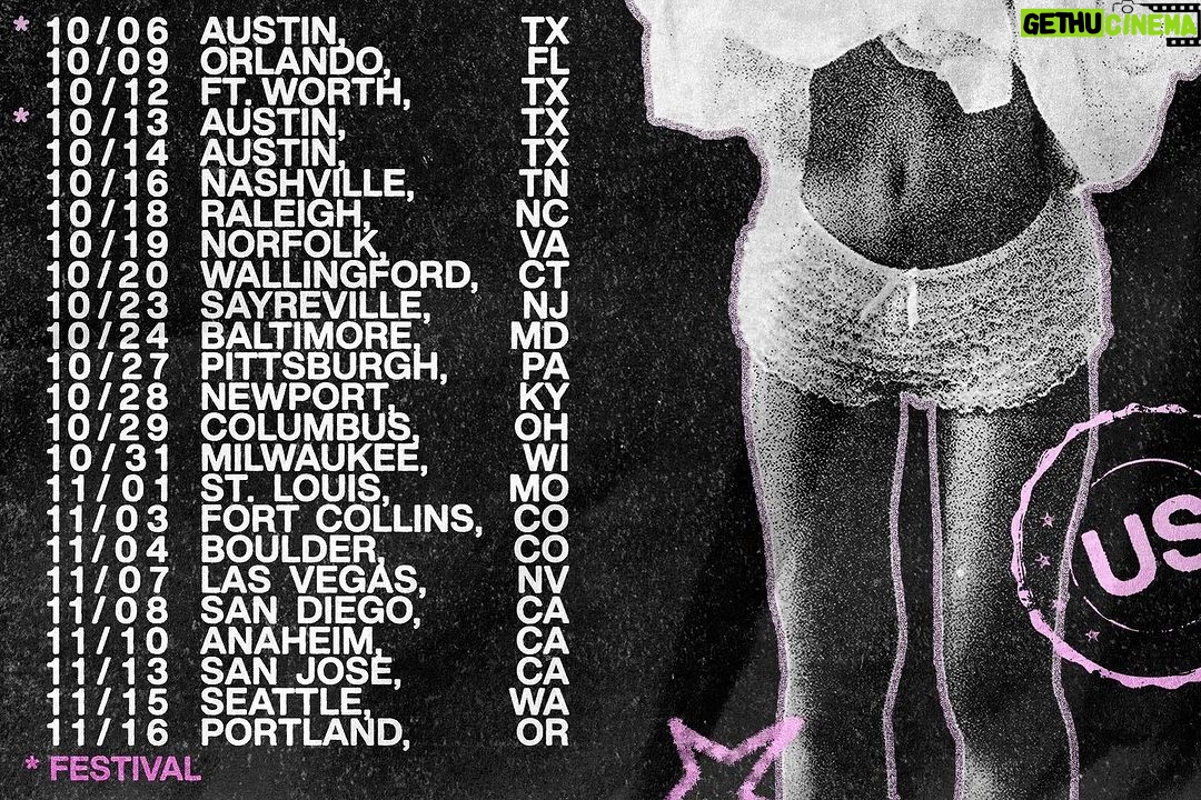 Nessa Barrett Instagram - CHURCH CLUB FOR THE LONELY TOUR TIX ARE ON SALE NOW 🤠performing for u guys is my favorite thing in the entire world and i can’t wait to see ur beautiful faces<33