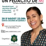 Neus Sanz Instagram - ♥️♥️♥️ . No puedo estar más feliz de actuar el 20 de Agosto en este maravilloso pueblo tan acogedor, @santacolomadequeralt @diverevent Entradas ya a la venta en: www. codetickets.com Organiza Ajuntament de Santa Coloma. Gràcies de tot cor♥️ F e l i ç ‼️ . #graciasvida #seanfelices #unpedacitodemí #cultura #teatro