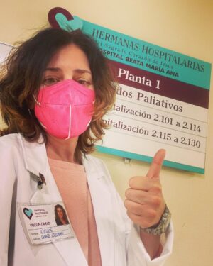 Neus Sanz Instagram - Mi lugar en el Mundo♥️
.
#escuchayacompañamiento 
#voluntariado
#paliativos 
#dañocerebraladquirido 
@hospital.beata 
@hermanashospitalarias 
#graciasvida 
#seanfelices 
#neussanz