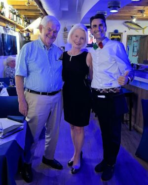 Newt Gingrich Instagram - @callygingrich Great evening at La Pescheria!🇺🇸🇮🇹