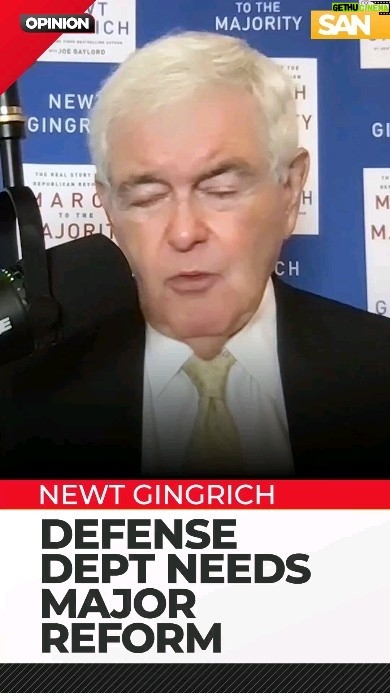 Newt Gingrich Instagram - Reposted @straightarrownews Opinion by @newtgingrich: NDAA insufficient as Defense Department needs major reform. #opinion #defense #news #trend #trending
