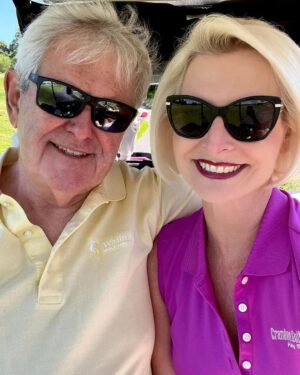 Newt Gingrich Instagram - @callygingrich Beautiful day for golf!☀️⛳️