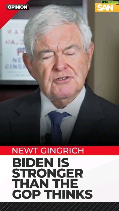 Newt Gingrich Instagram - Reposted @straightarrownews Opinion by @newtgingrich: Biden will crush the Democratic nomination but can he beat Trump? #Opinion #News #Trend #Trending #Biden #Trump #Election