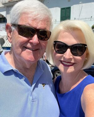 Newt Gingrich Instagram - @callygingrich Newt and I wish you a happy Independence Day!🇺🇸