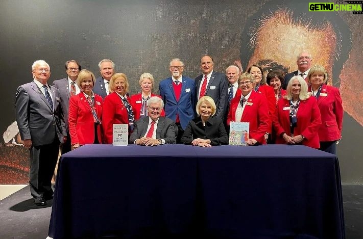 Newt Gingrich Instagram - @callygingrich Great to be back at the Nixon Library! 🇺🇸 The Richard Nixon Library Foundation - Special Events