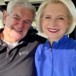 Newt Gingrich Instagram - @callygingrich First round of the new year!⛳️ Naples, Florida