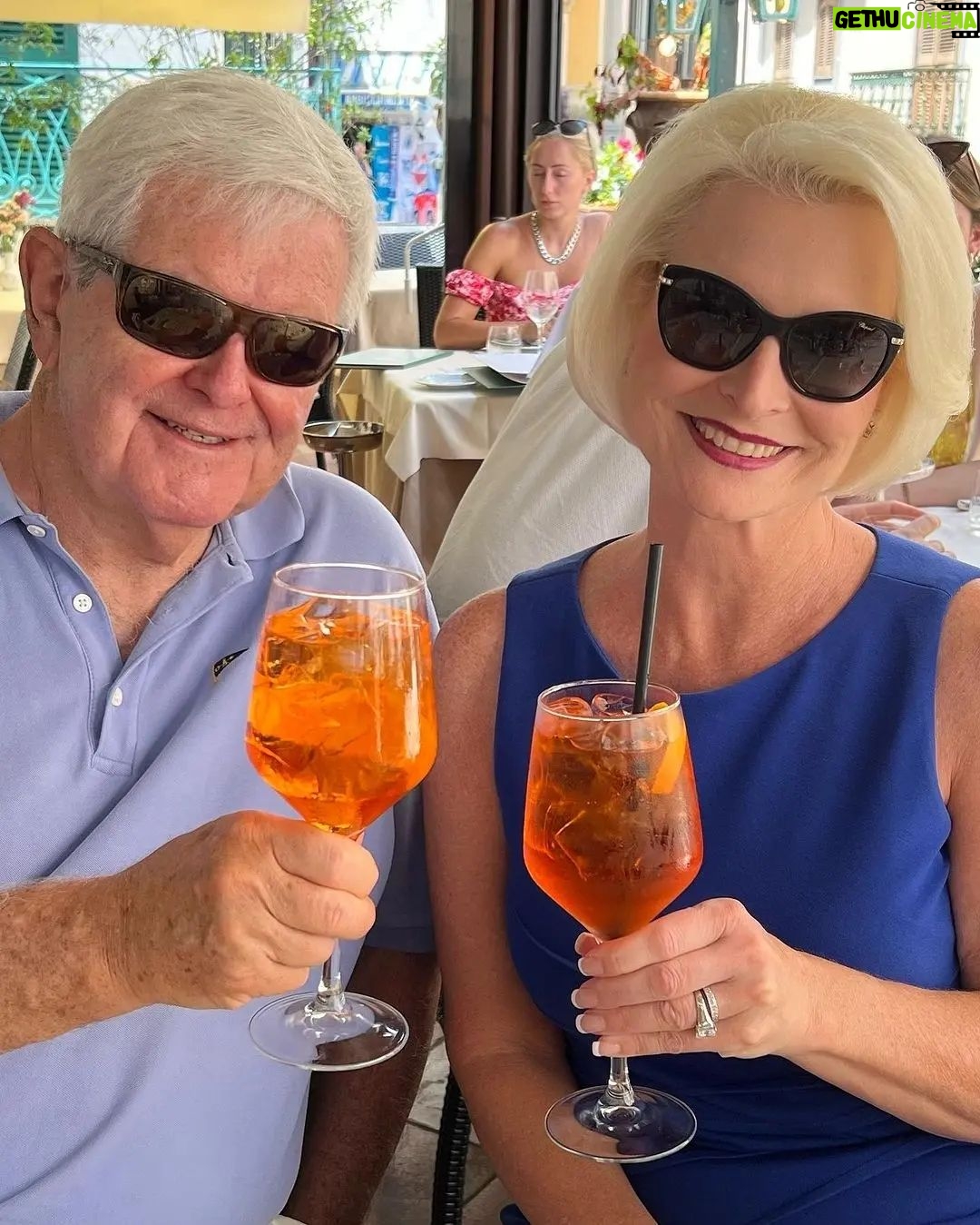 Newt Gingrich Instagram - @callygingrich Beautiful day in Amalfi!🇮🇹 Amalfi, Italy