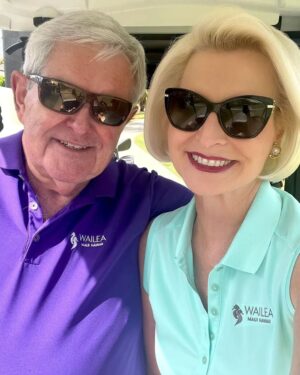 Newt Gingrich Instagram - @callygingrich Happy Sunday!☀️⛳️