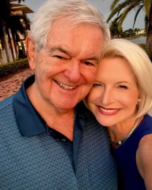 Newt Gingrich Instagram - @callygingrich Beautiful evening in Southwest Florida with Newt!🙏
