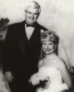 Newt Gingrich Instagram - @callygingrich Newt and I are blessed to celebrate 23 years of marriage today.❤️