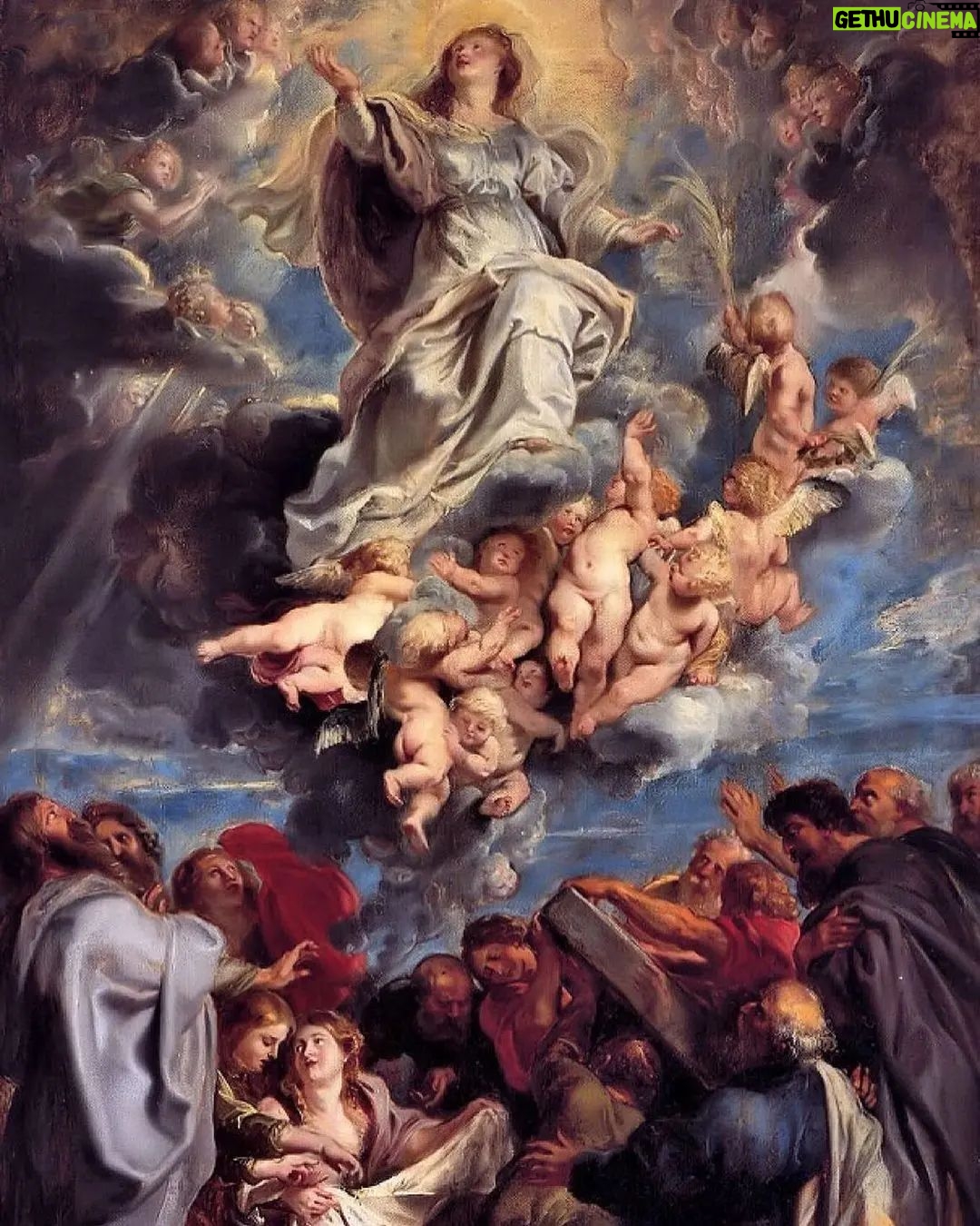 Newt Gingrich Instagram - @callygingrich Today is the Solemnity of the Assumption of the Blessed Virgin Mary.