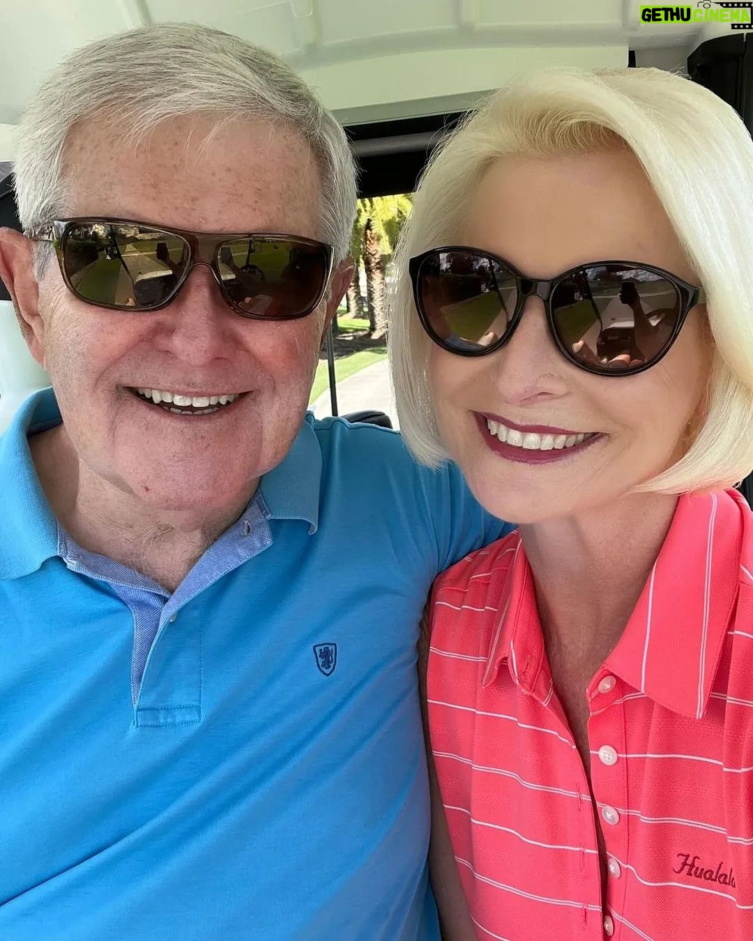 Newt Gingrich Instagram - @callygingrich Great day at Quail West with Newt!⛳️🙏☀️ Quail West Golf and Country Club