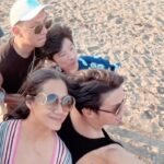 Nia Dinata Instagram - Reuniting In Bali With My Extended Family-Celebrating Lucky Moments! Appreciating lovely sunset, and full moon rising. Sharing stories, laughters, and dreams; immersed in positive vibes and angelic energy from baby Kaia🤍happybirrhday #balibirthday #virgoseason