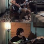 Nia Dinata Instagram - Sunday Night Blues: Albert King’s Cross Cut Saw. Eldam @osamabineldam -guitar & percussion. Yannis @mindfuckblues - bass & vocal. My kind of music after a long day of unpacking ❤️❤️❤️ #bluesrock #albertking #percussion #basssolo #guitarsolo #improvisation