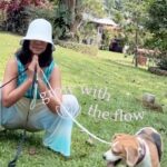 Nia Dinata Instagram - Post Eid Grow With The Flow🙏🏼 Kolestrol yang grow alias naik, leher belakang dan upper back ngilu..itulah tandanya! Kalau berat badan aku sudah lama tak peduli, yang penting sehat✅ mulai jalan pagi lagi sejak jumat kemarin sama Quarantini dan Lala, diakhiri dengan yoga squat, minum hot lemon ginger dan menurut sinse kami, tidak boleh minum yang dingin dingin, apalagi es, (sementara akhir akhir ini panasnya menggila!) karena mengikat lemak buruk. #walkthedog #keepwell