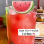 Nia Dinata Instagram - Best Watermelon Solidarity Drink🍉 Baru buka @warungnyatjobian dengan es Semangka Segar Bikin Tegar! Lokasinya di Kemang Utara, tiap hari kerja ku makan di sana, hari ini take away dulu. Bukan endorsan ya ini, makanan enak, sehat, bersih berkualitas patut didukung! #watermelon #kemang