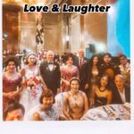 Nia Dinata Instagram - Cheers To Laugh & Laughter and Happily Ever After. Congratulations Flo & Andy also to the whole lovely family of @wenny.lo 🤍🤍🤍 #weddingbliss #floingwithyu
