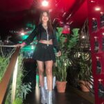 Nia Sharma Instagram - Wore a Tie to a party meeting.. 🥳 Night mode camera specialist : @rishabh__aneja 🥰