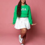 Nia Sioux Instagram - 1908💕💚 happy founders day!