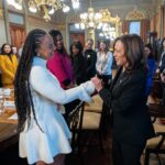 Nia Sioux Instagram - Last week I had the honor of attending a roundtable discussion with VP Harris about the fight for Reproductive Rights. It’s hard to believe that my generation has to fight for our reproductive rights this day and age when our mothers and grandmothers had that right protected. Reproductive freedom should not be political, it’s healthcare. Women should be trusted to make their own decisions about their own bodies. Abortion bans are doing more harm than good and women around this country aren’t getting the services they need to sometimes survive. Our votes are so powerful. Let’s use our power to vote for candidates who will support and protect our reproductive rights! The White House, Washington DC