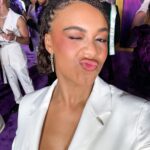 Nia Sioux Instagram - Had the most wonderful night at the premiere of @thecolorpurple 💜 can’t wait for it to be in theaters on Christmas Day! #WBPartner #TheColorPurple